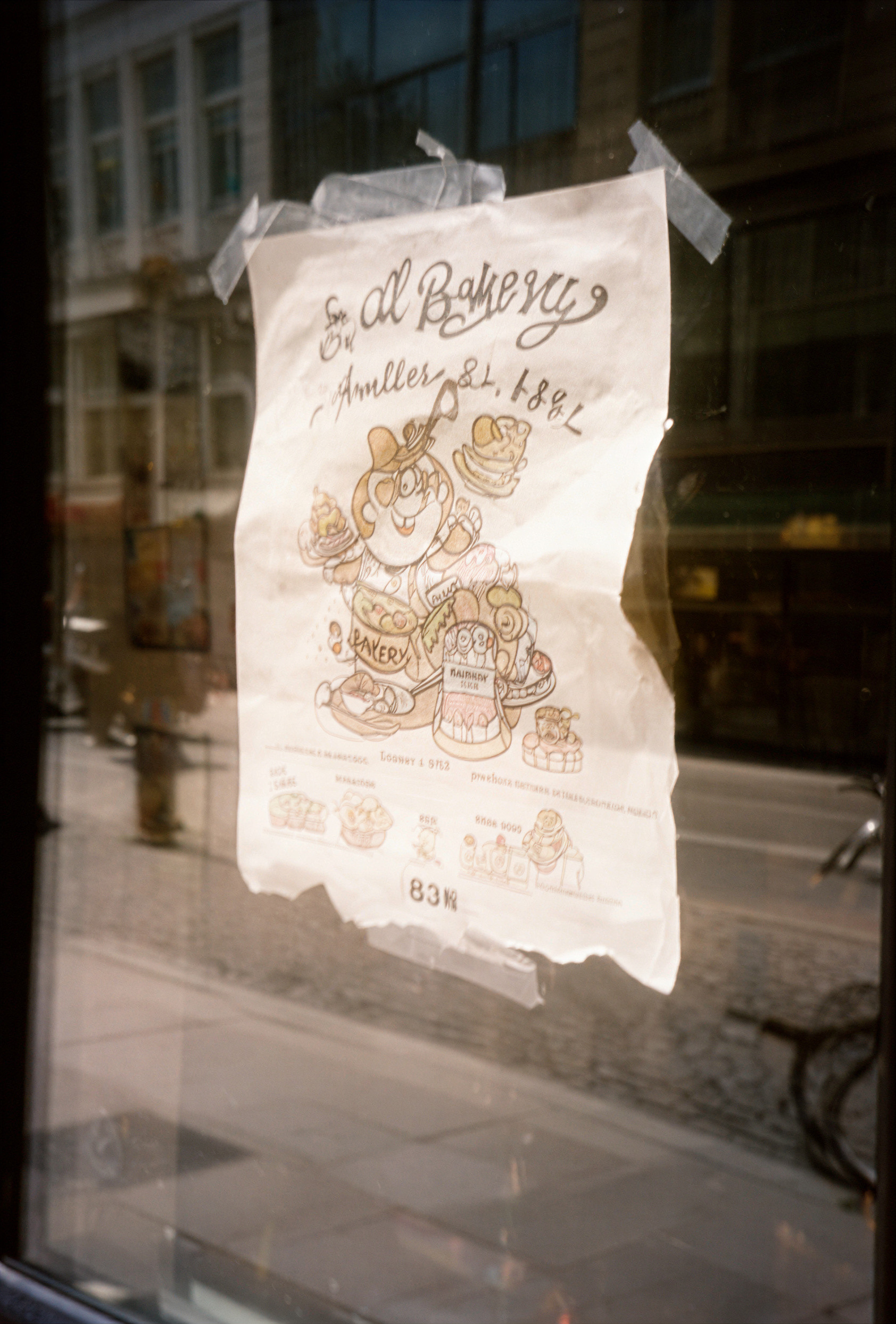 Crumpled Flyer Shop Window