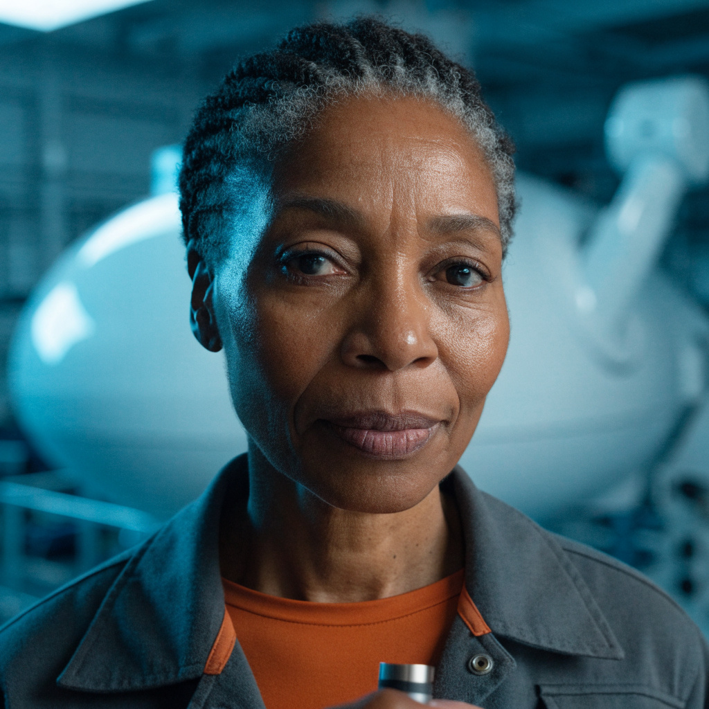 Deep-Sea Robotics Engineer Portrait