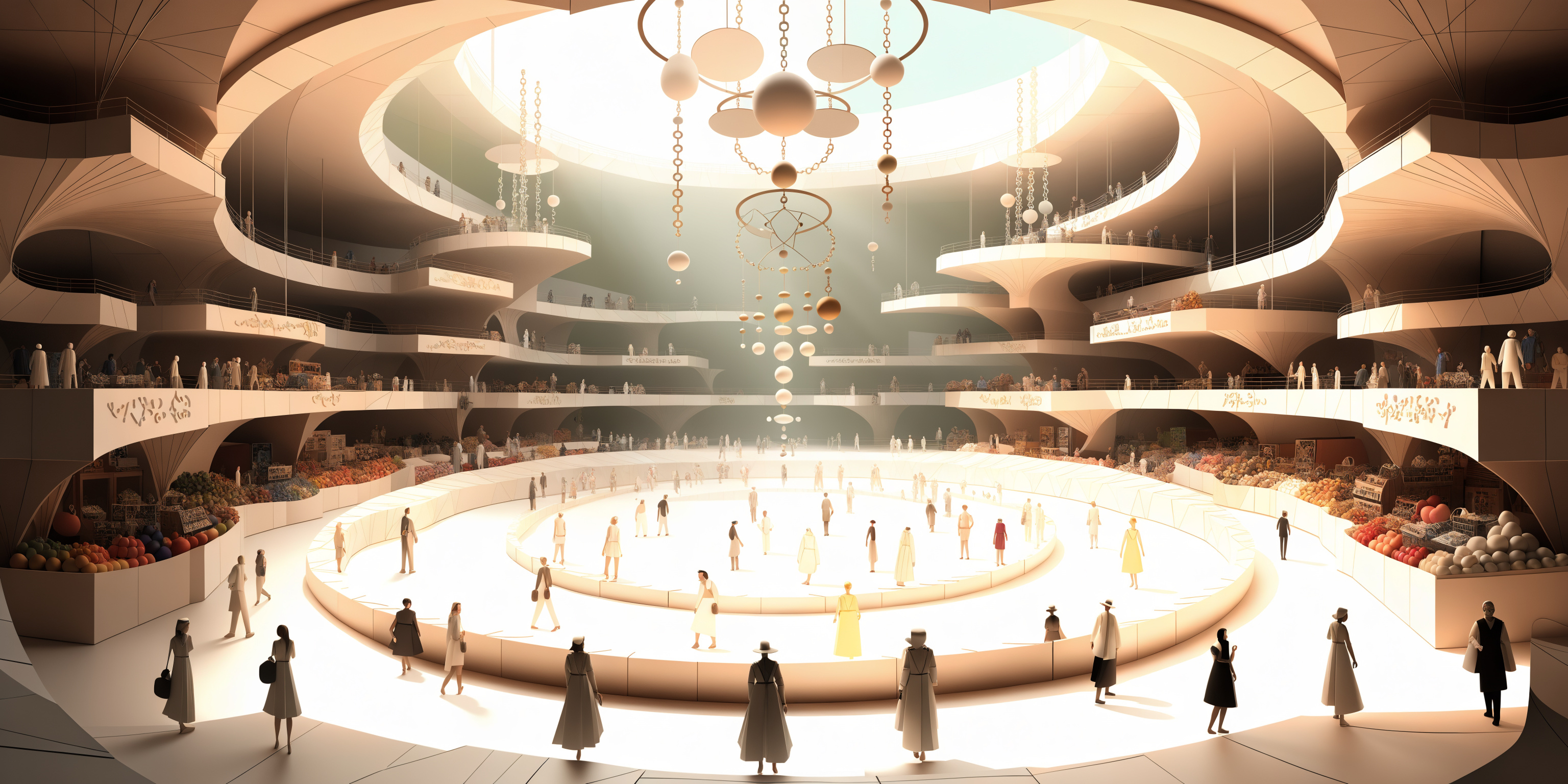 Origami Market Concourse Panorama