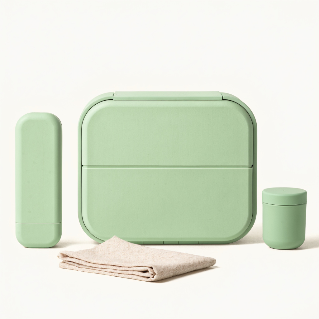 Front-Facing Bento Lunchbox Set