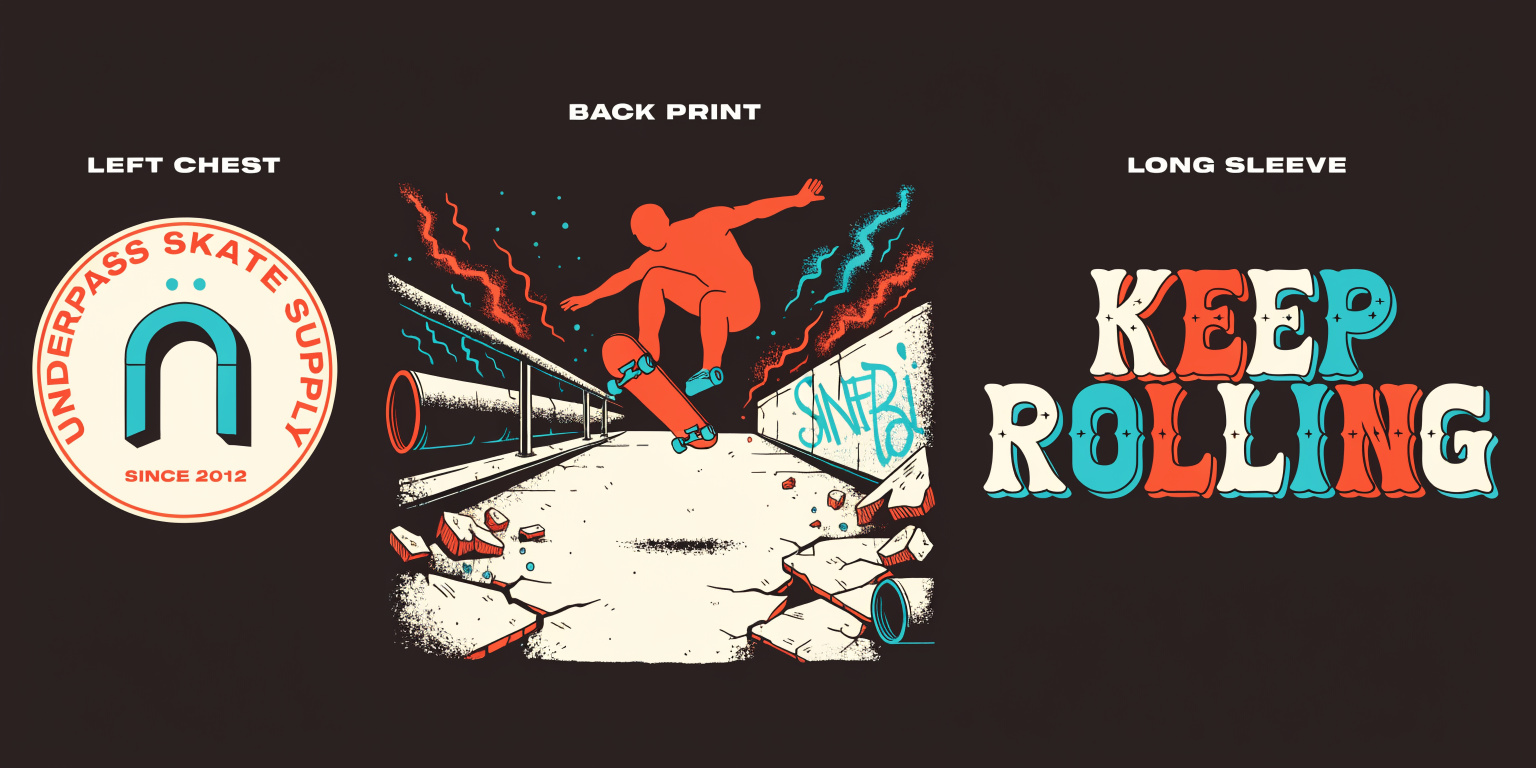Skate Shop T-Shirt Graphic
