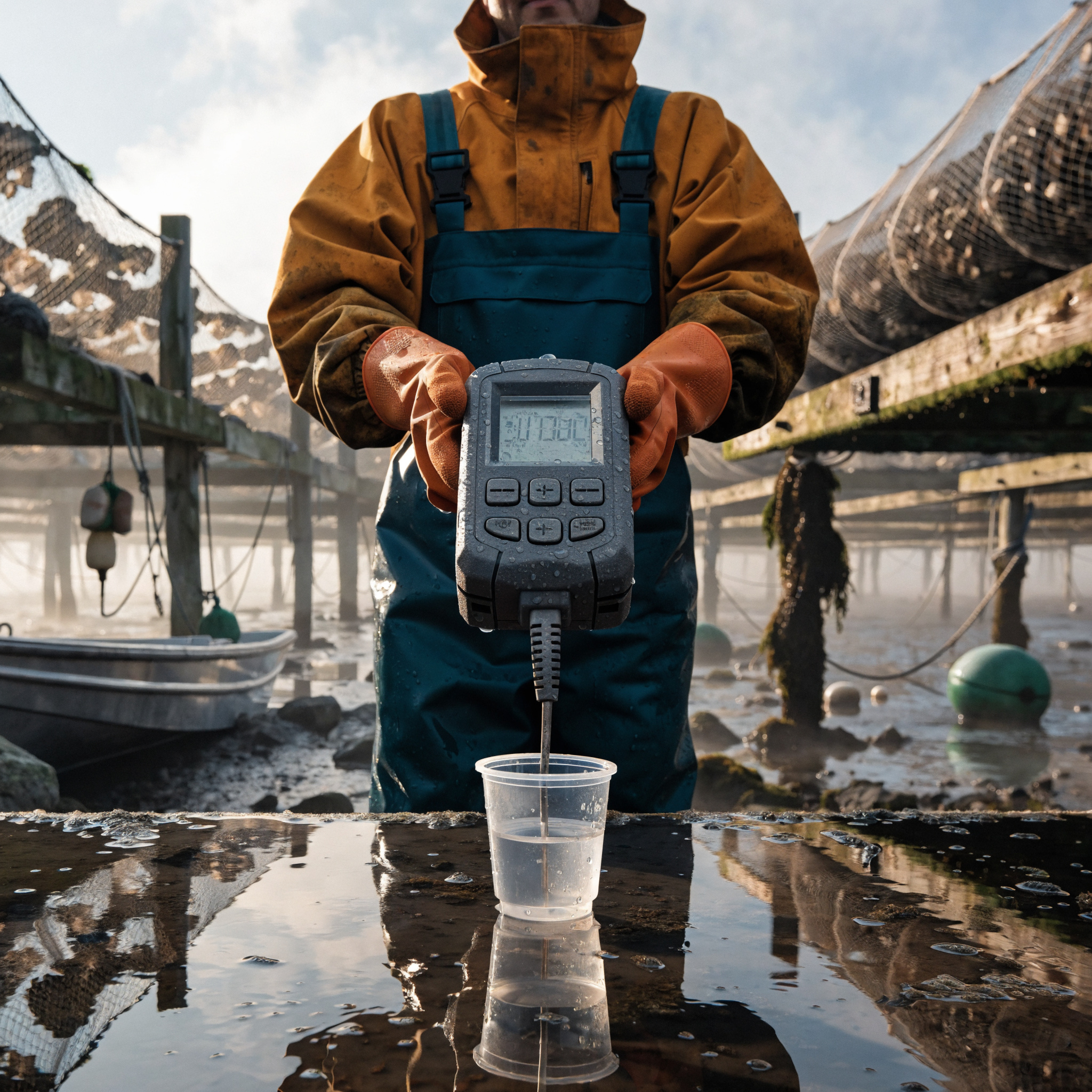 Oyster Farm Salinity Meter Campaign