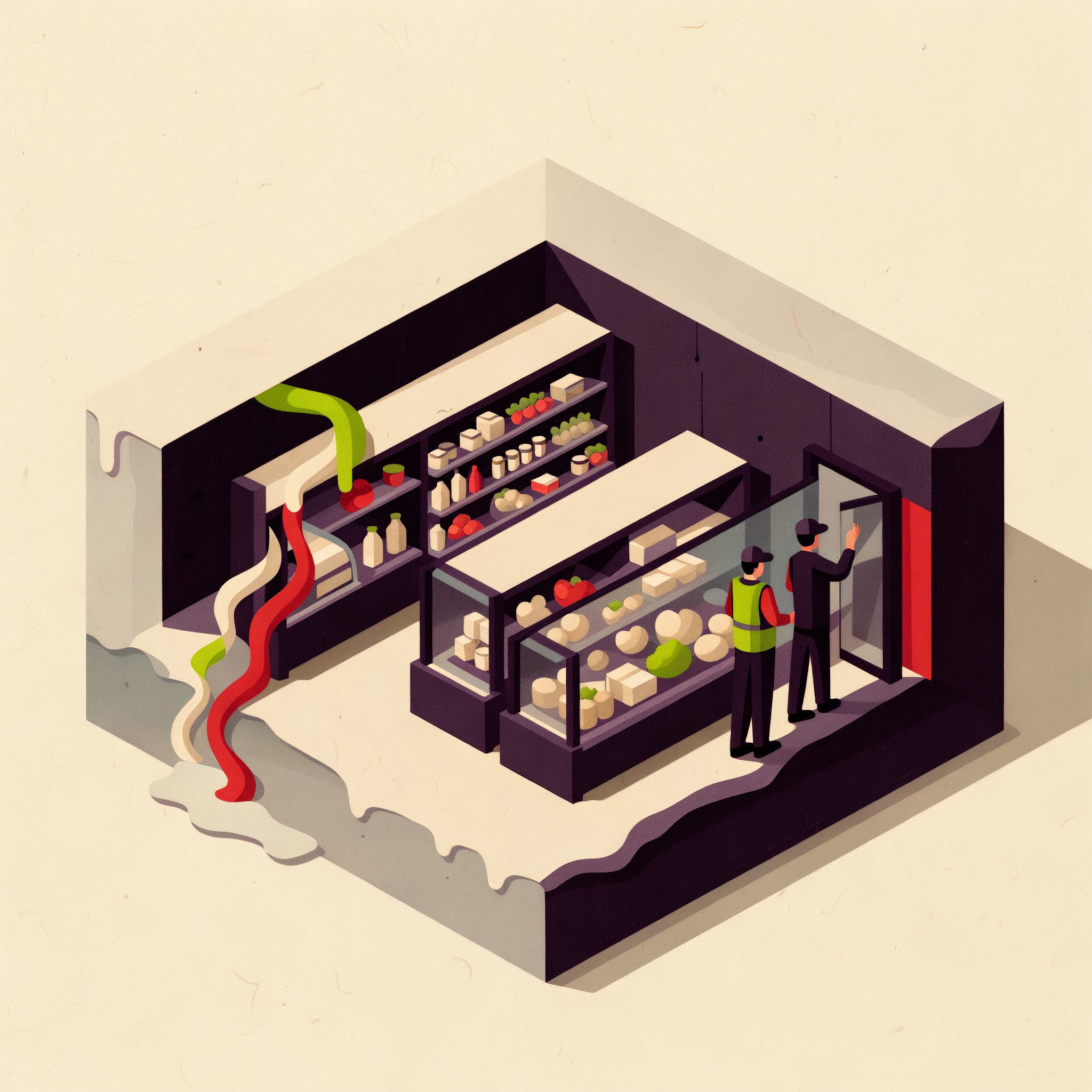 Cold Storage Retrofit Campaign Visual