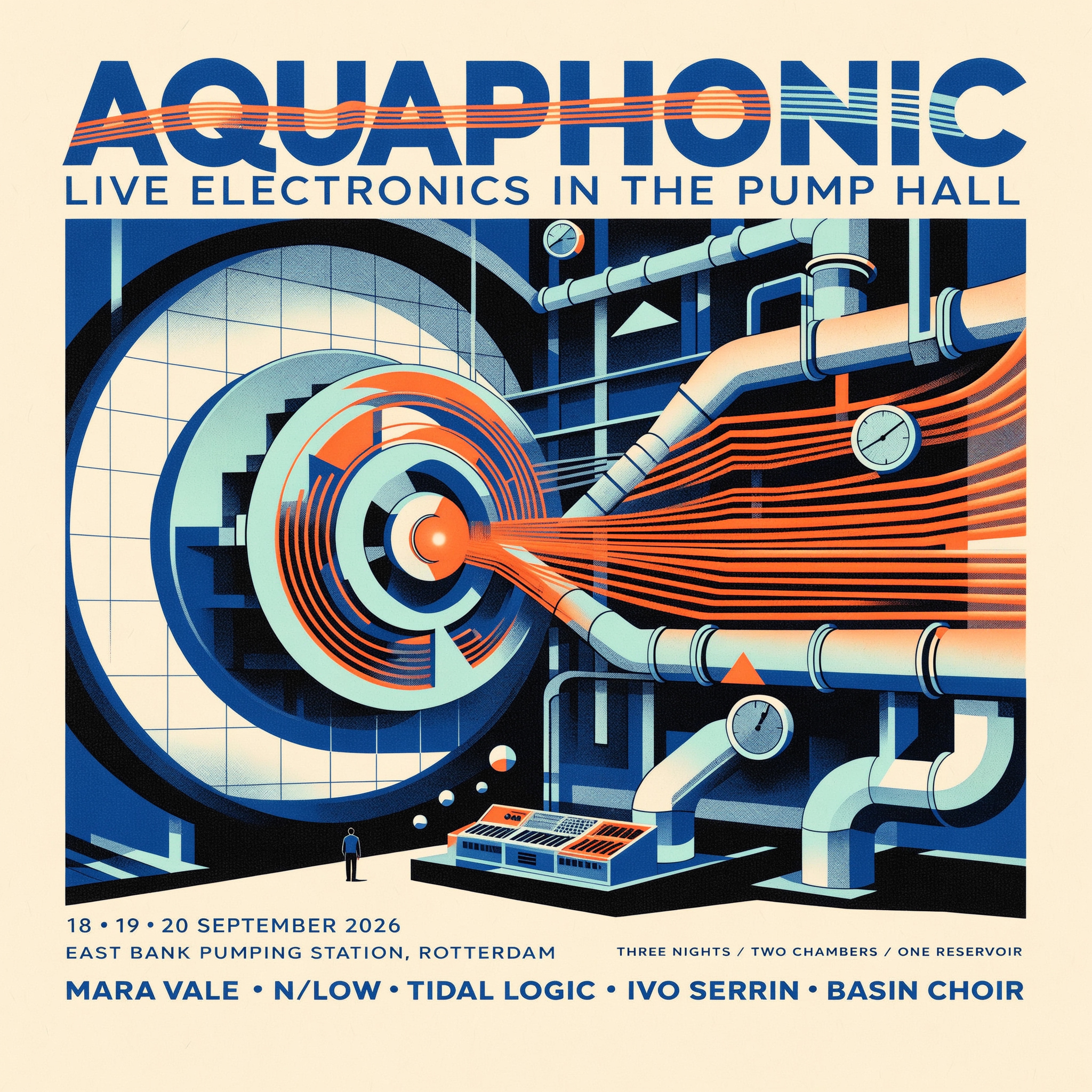 Aquaphonic Music Festival Poster
