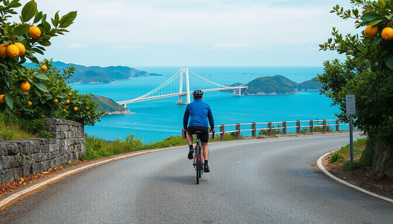 Setouchi Island Cycling Campaign Key Art