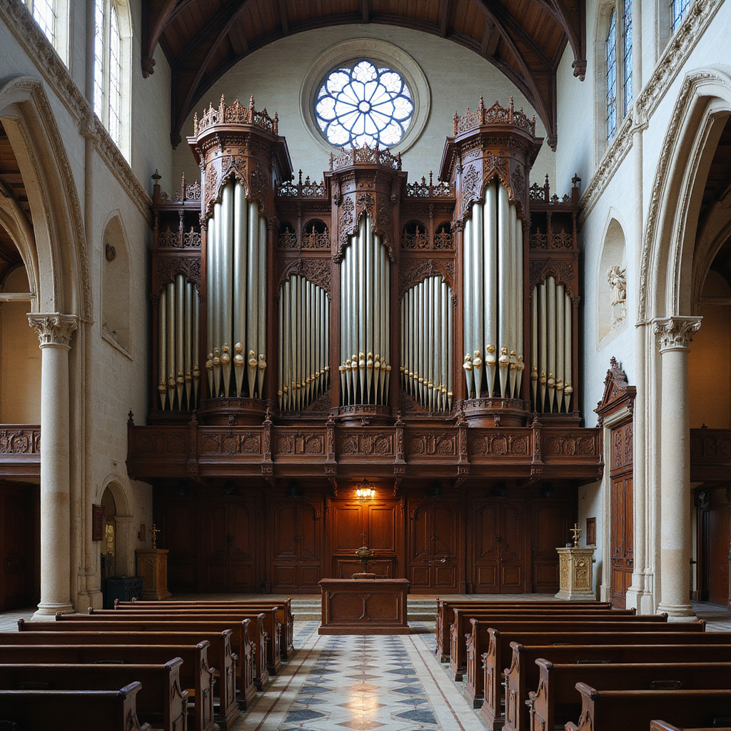 Cathedral Organ Restoration Clean Plate