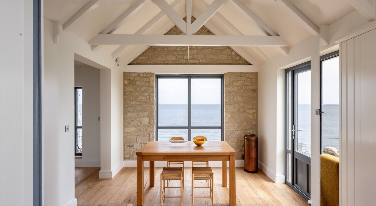 Converted Lifeboat Station Listing Interior