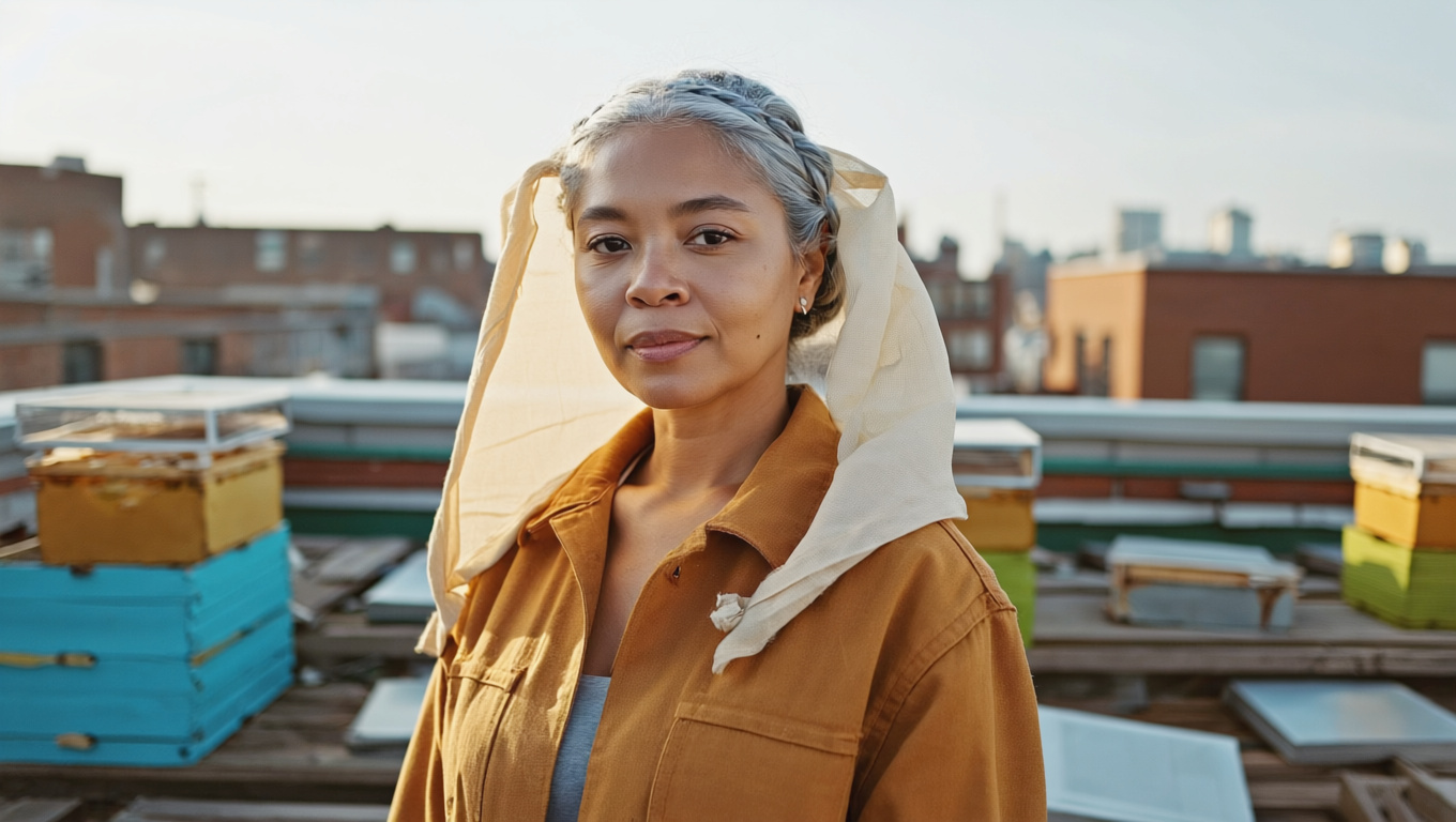 Urban Beekeeper Editorial Headshot