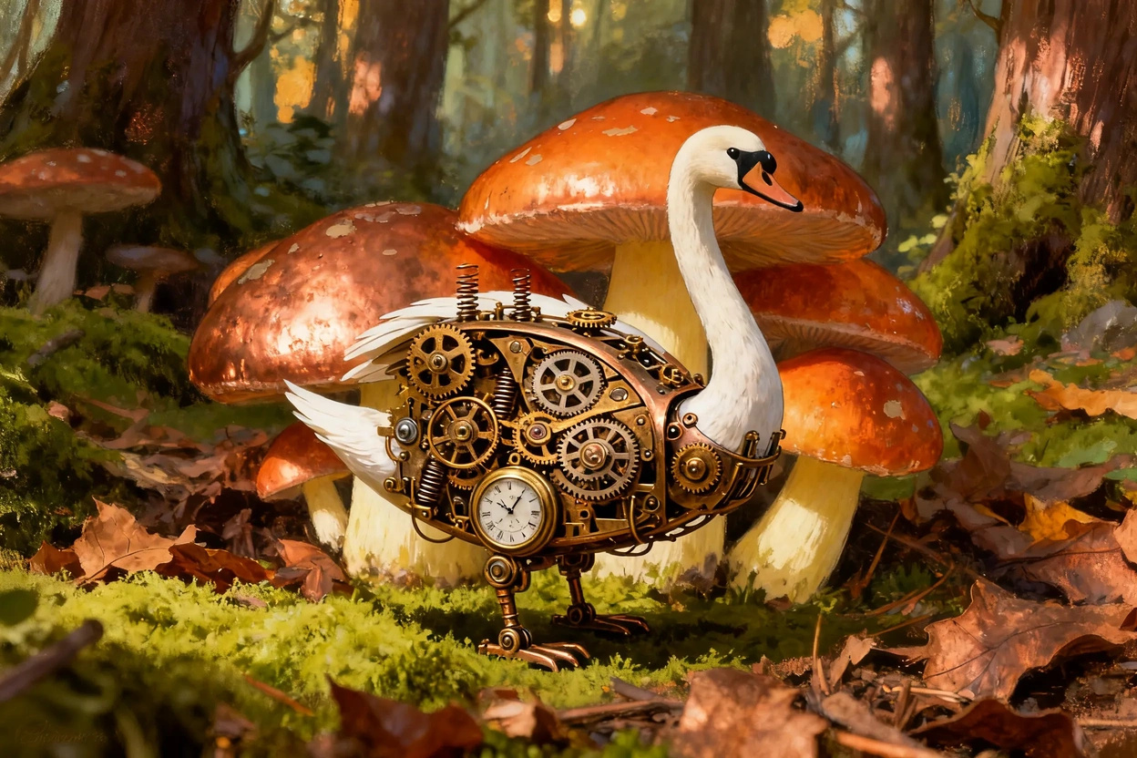 Windup Menagerie Storybook Collage