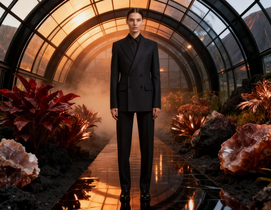 Volcanic Glasshouse Fashion Editorial