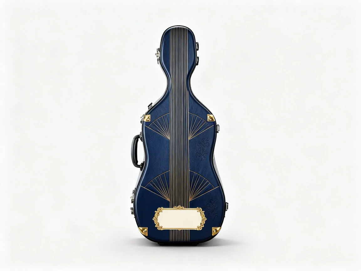 Art Deco Cello Case