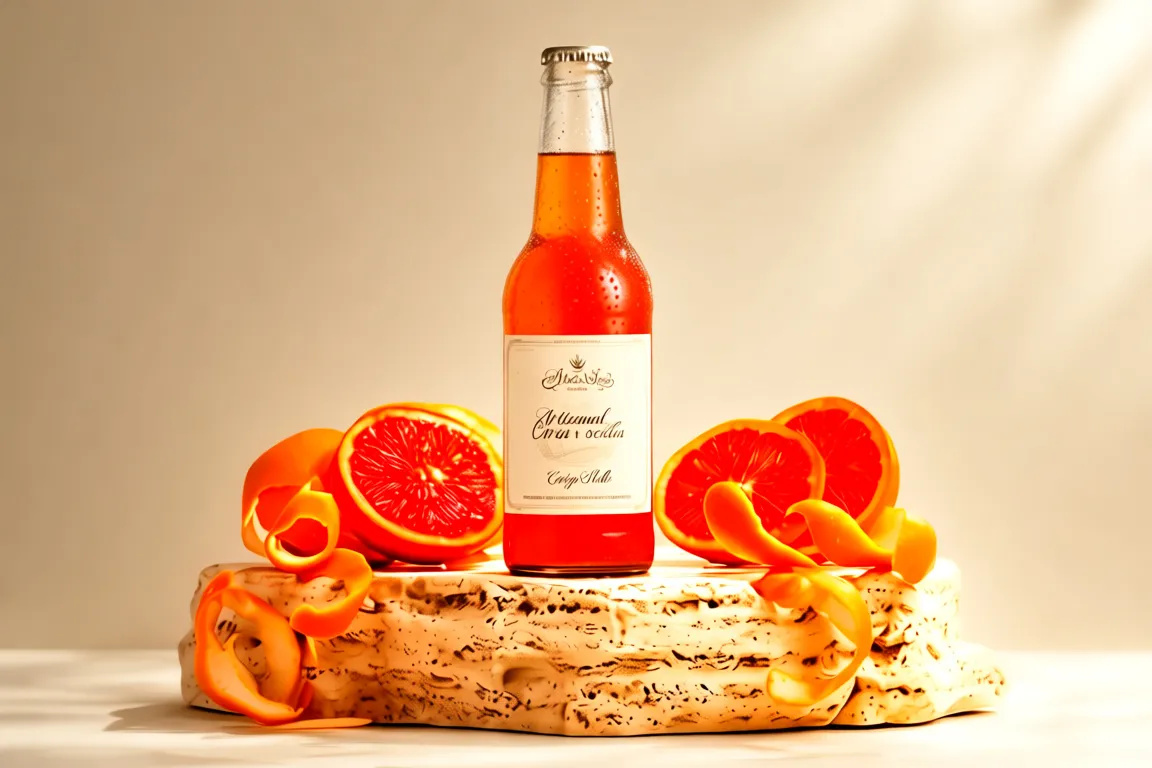 Artisanal Citrus Soda Campaign