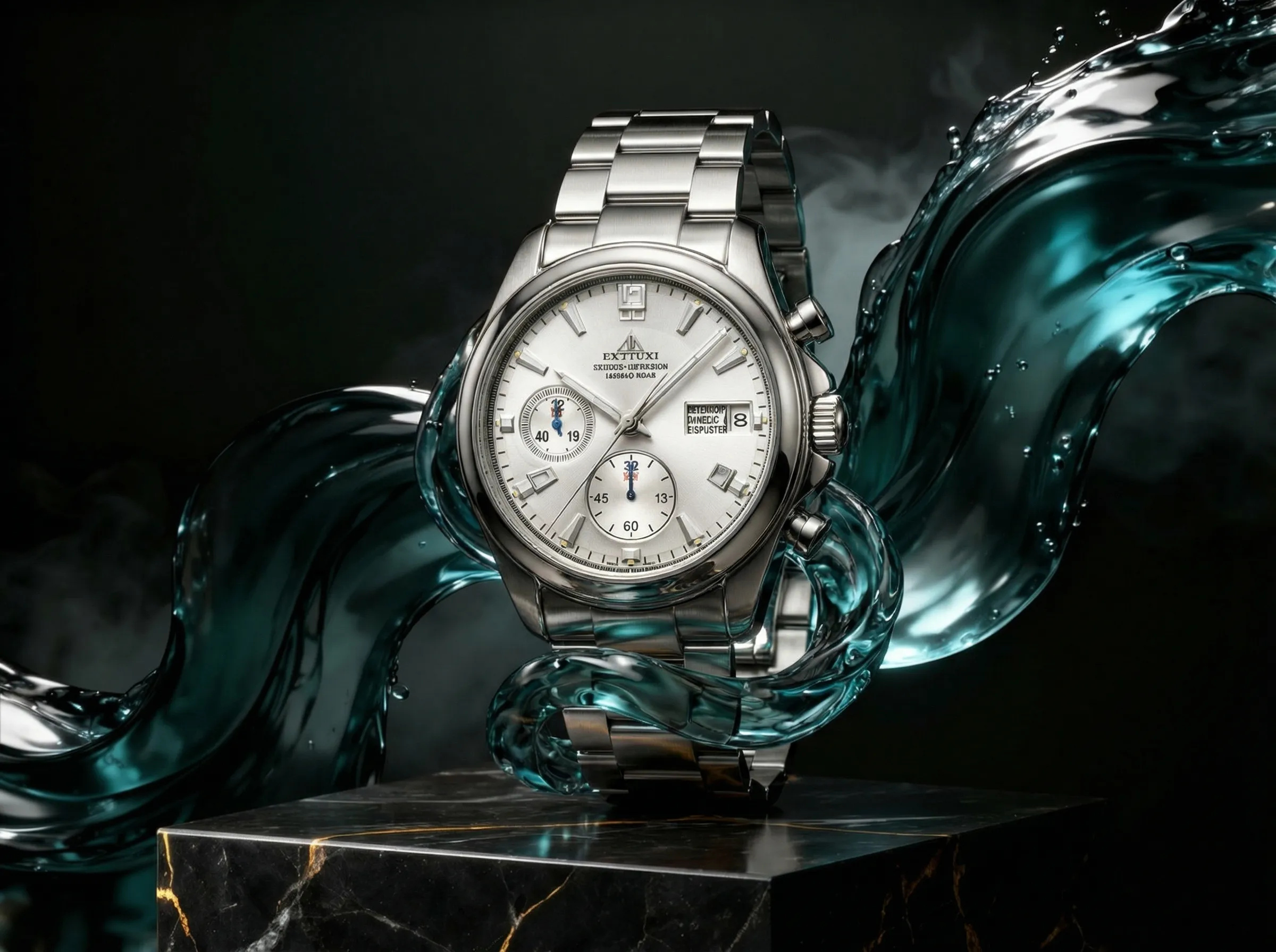 Avant-Garde Luxury Watch Collage