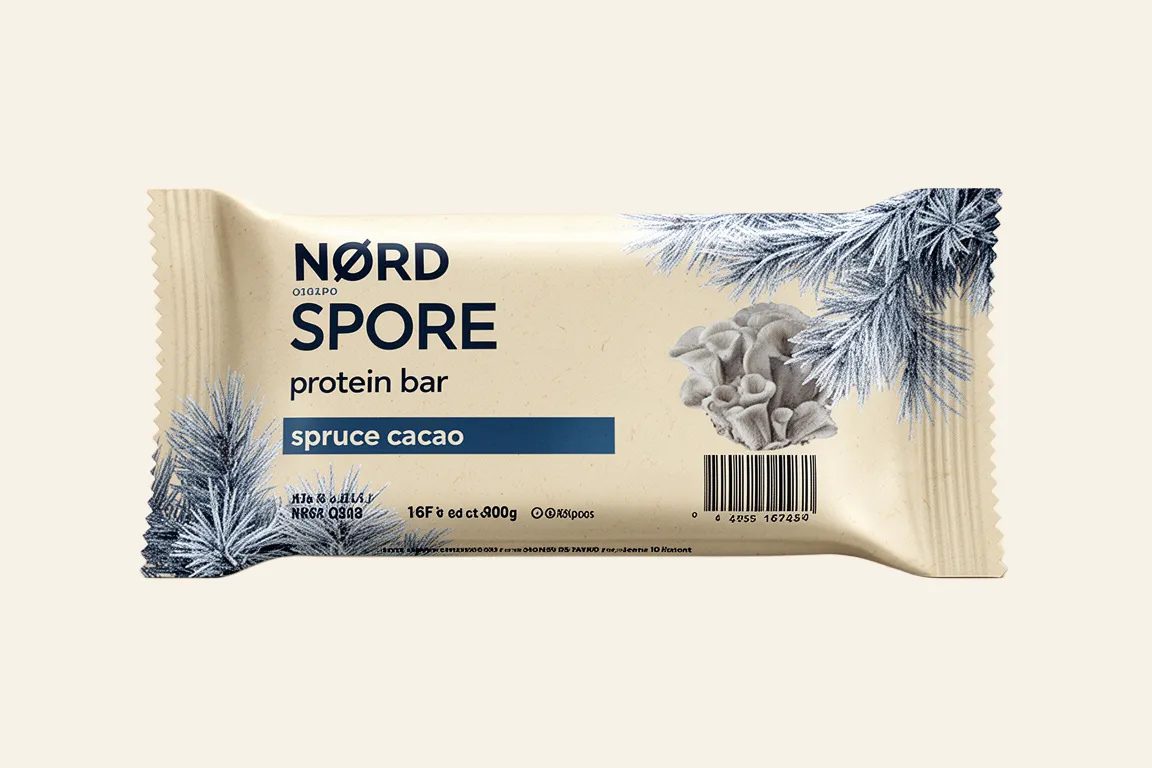 Alpine Mycelium Bar Packaging