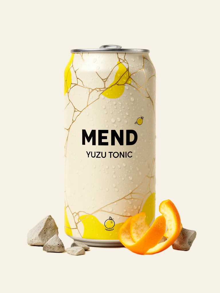 Kintsugi Citrus Soda Can