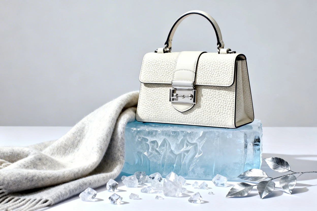 Glacial Couture Handbag Tableau