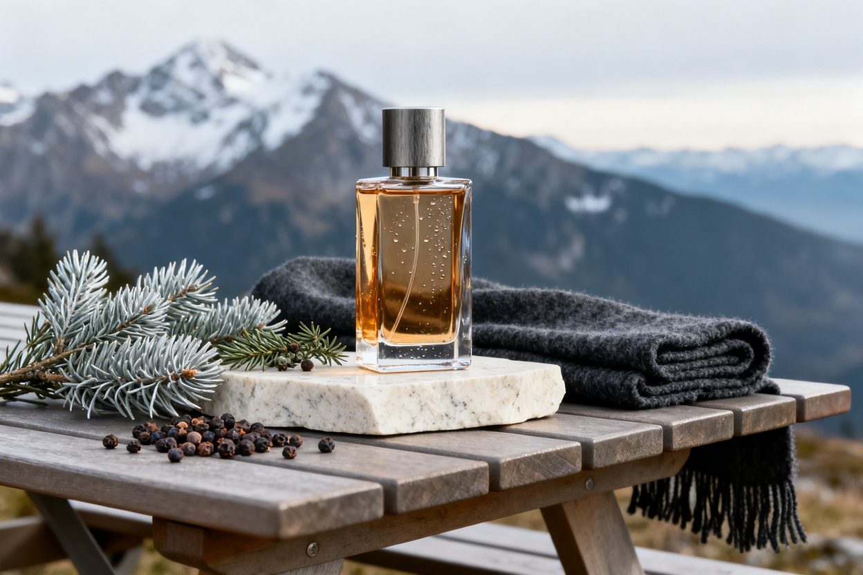 Alpine Perfume Launch Still Life