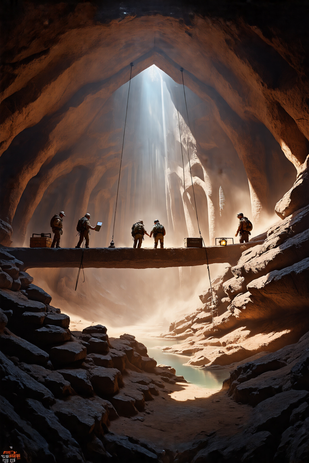 Subterranean Fossil Cathedral Expedition