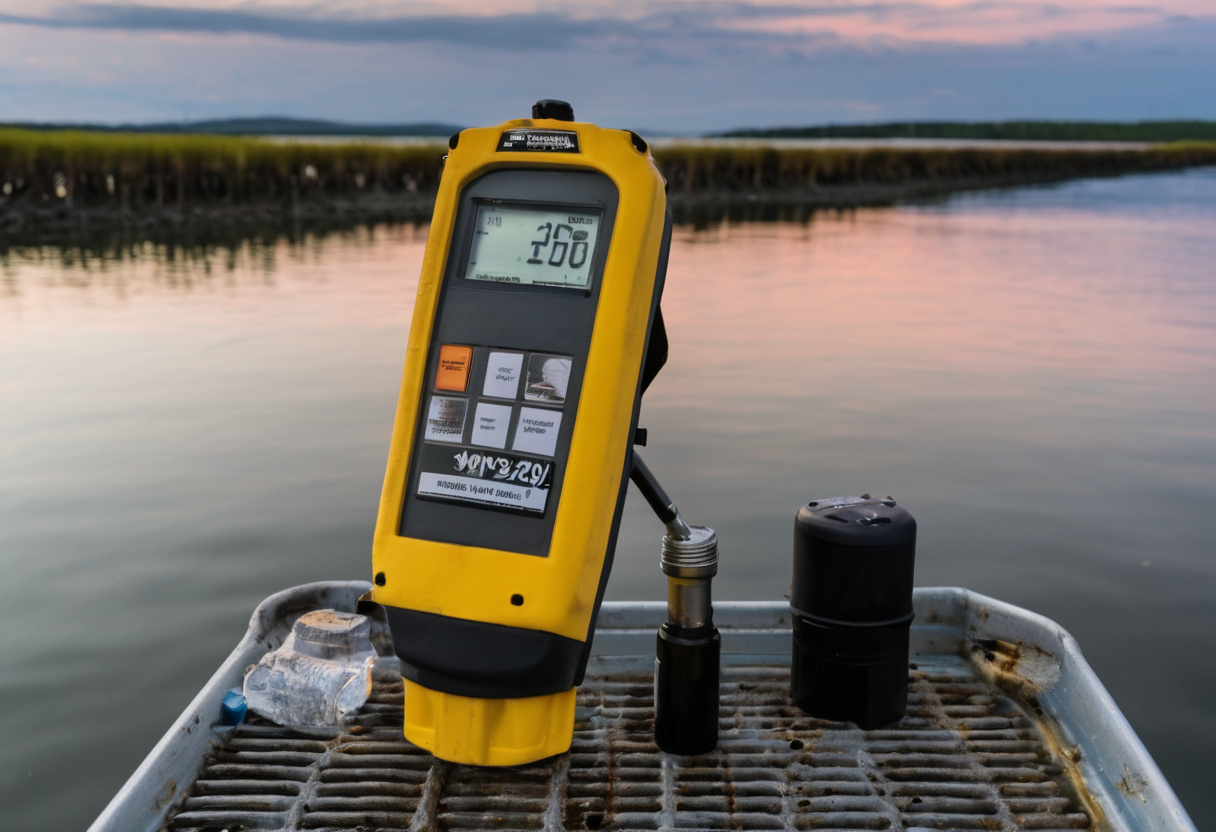 Marine Water Tester Lifestyle Photograph