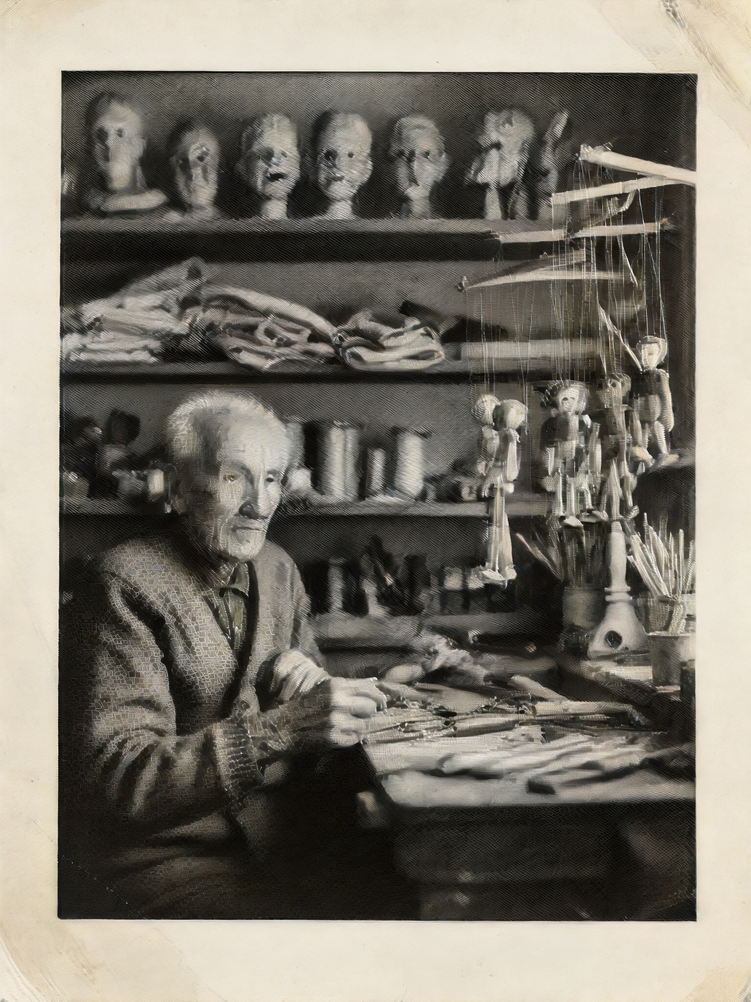Marionette Workshop Photo Restoration