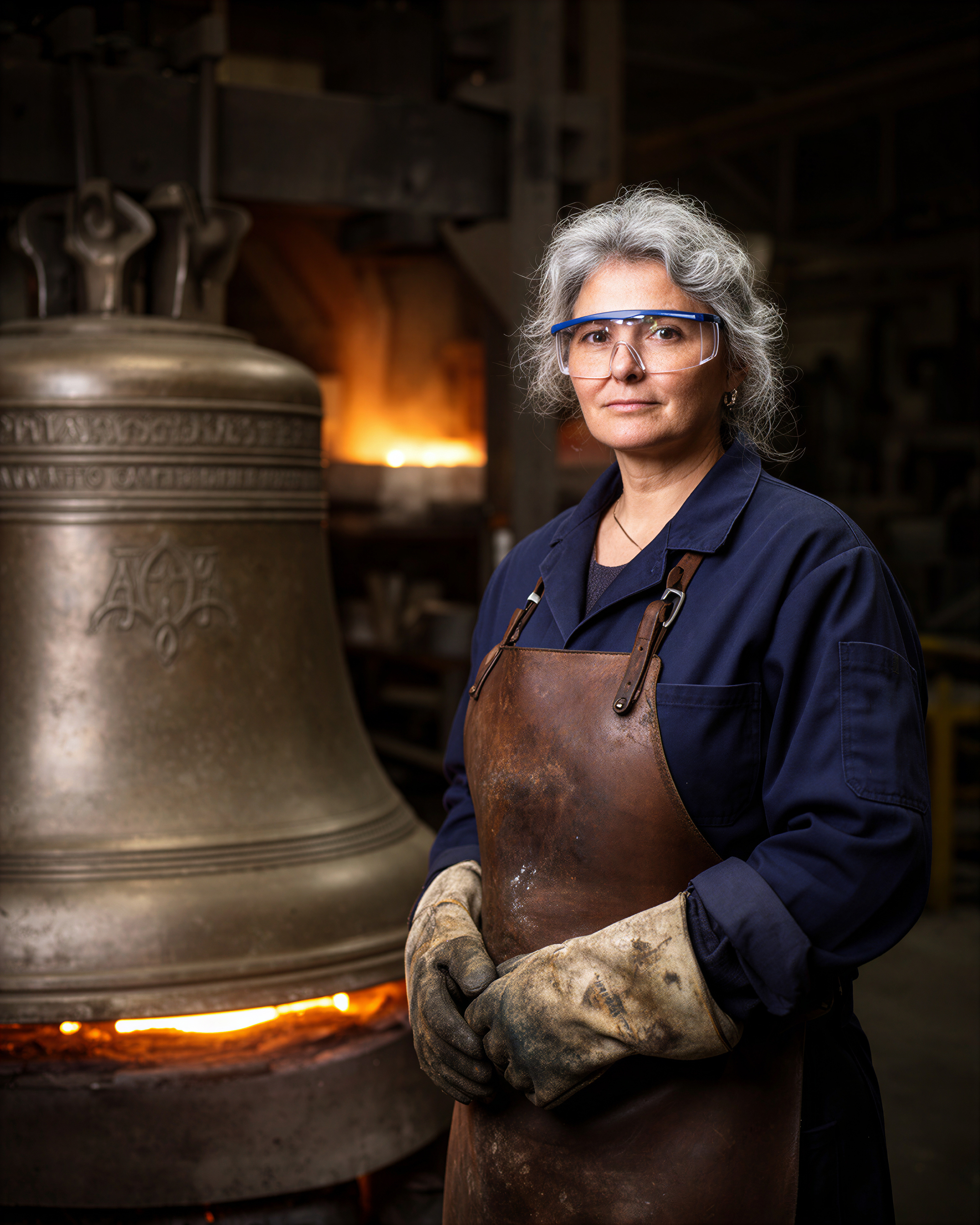 Bronze Foundry Artisan Portrait