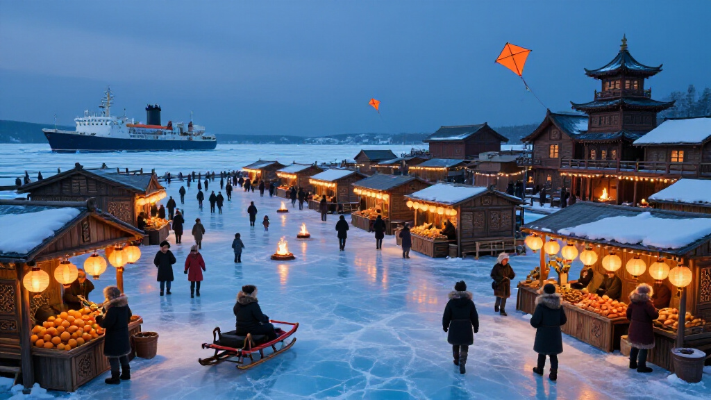 Lantern Bazaar Ice Harbor