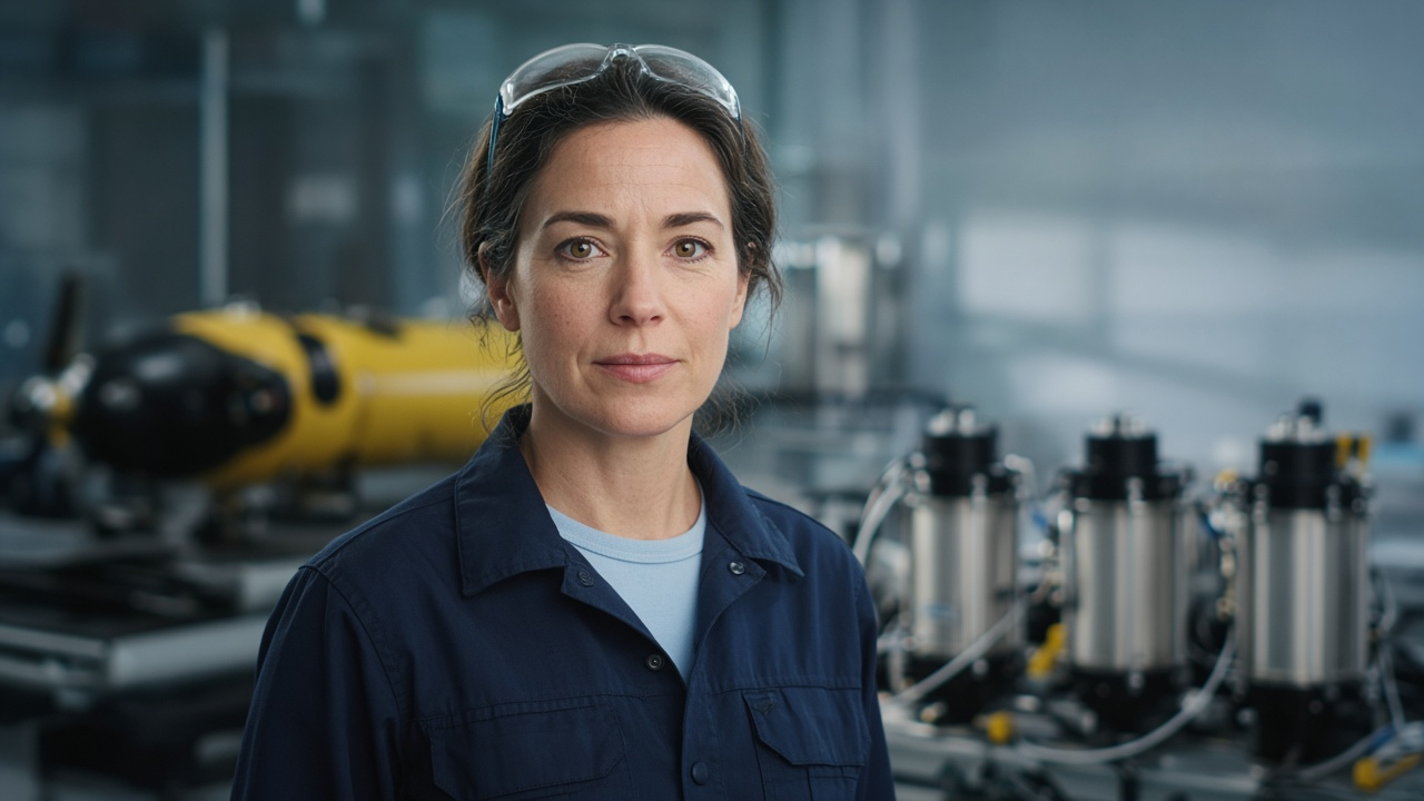 Deep-Sea Robotics Engineer Portrait