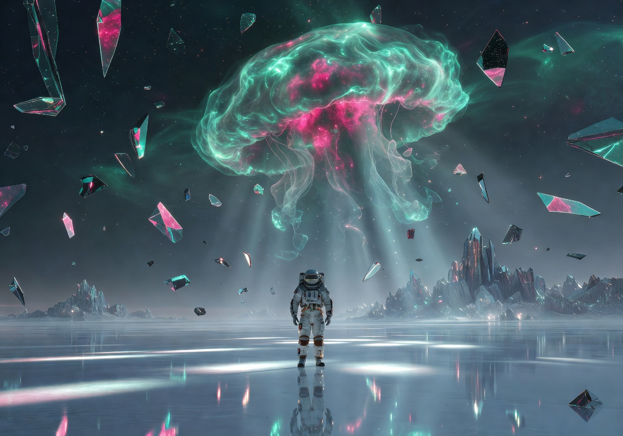 Surreal Astronaut Dreamscape