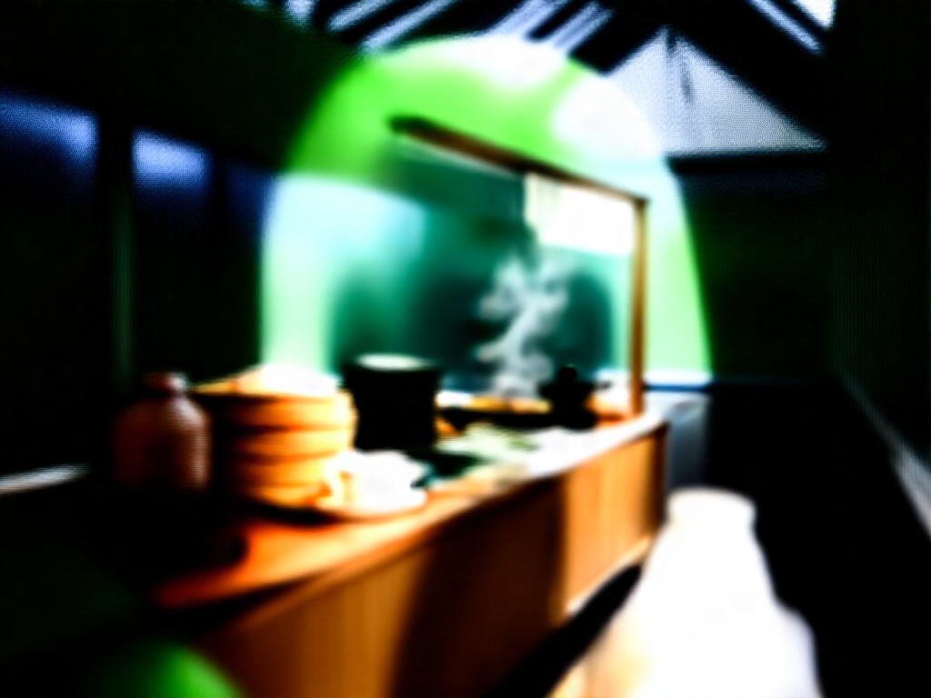 Glasshouse Dumpling Kiosk Interior