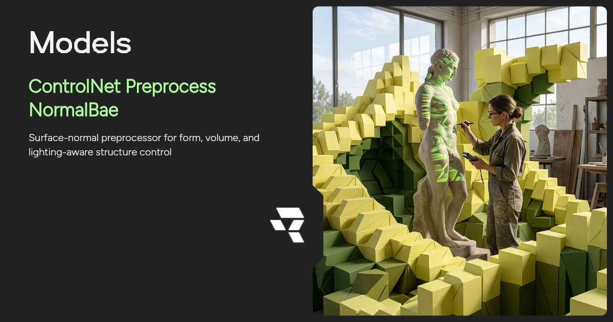 ControlNet Preprocess NormalBae AI Image Generator | Runware