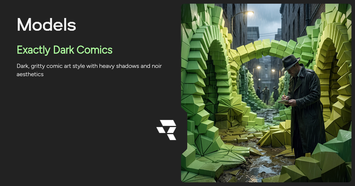Exactly Dark Comics AI Image Generator | Runware