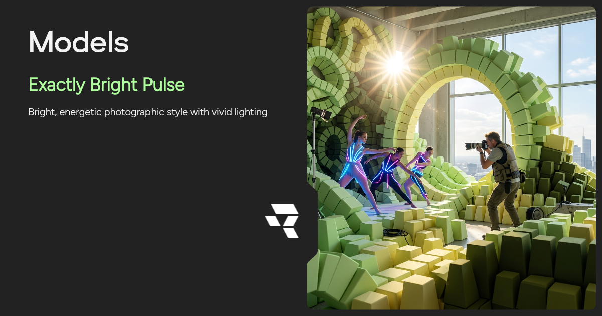 Exactly Bright Pulse AI Image Generator | Runware