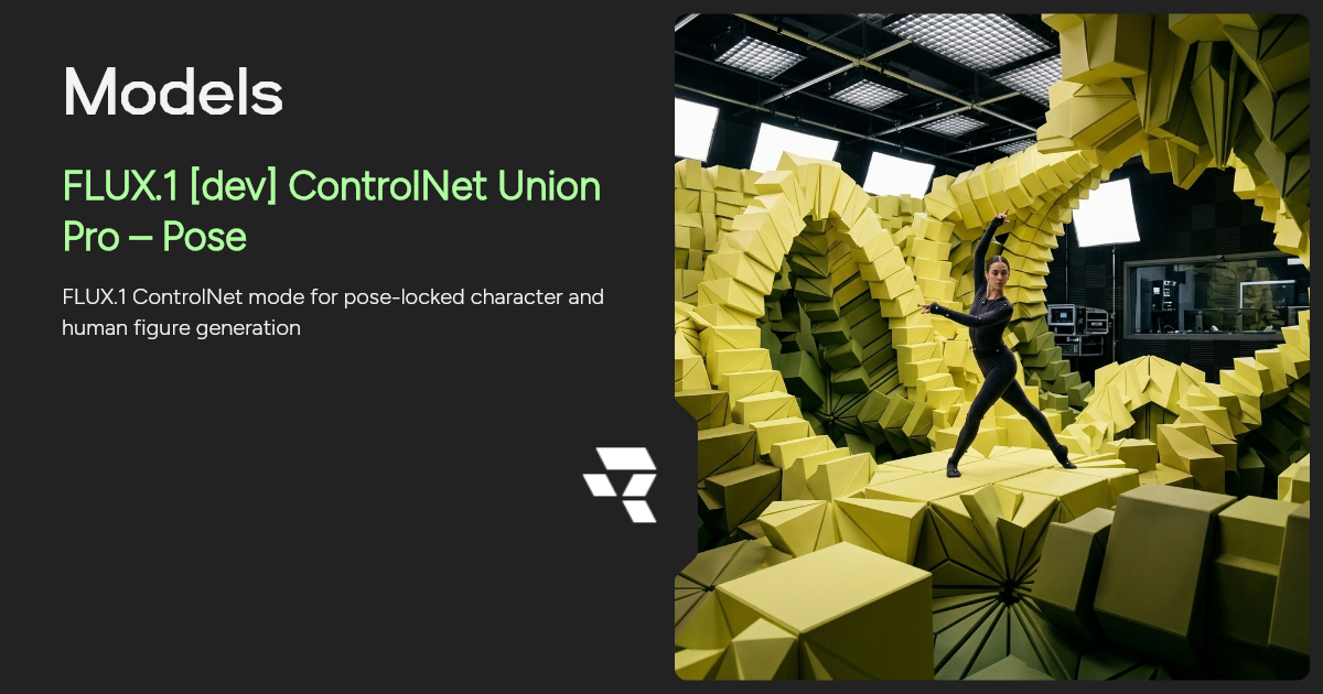 FLUX.1 [dev] ControlNet Union Pro – Pose | Runware