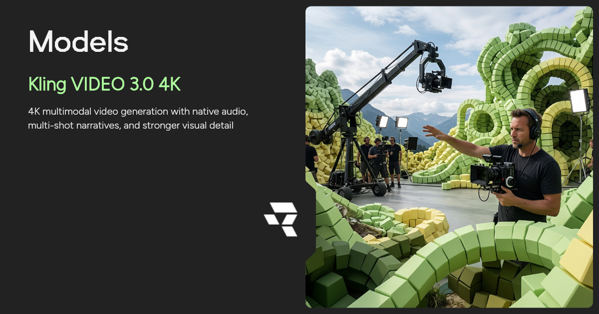 Kling VIDEO 3.0 4K AI Video Generator | Runware
