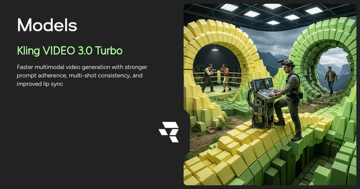 Kling VIDEO 3.0 Turbo AI Video Generator | Runware