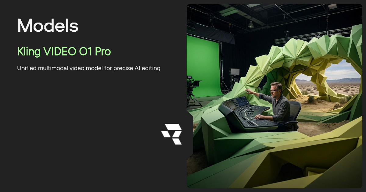 Kling VIDEO O1 Pro AI Video Generator | Runware