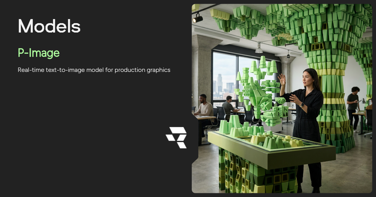 P-Image AI Image Generator | Runware