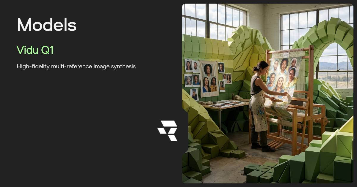 Vidu Q1 AI Image Generator | Runware